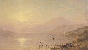 Sanford Gifford Morning on the Hudson oil